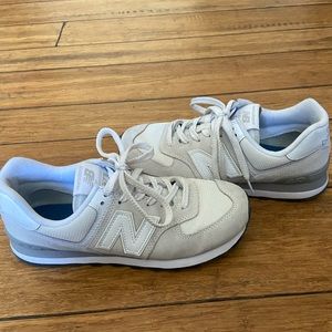 New Balance Women's 574 Core Shoes in Nimbus Cloud